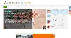 Desktop Screenshot of chemical-free-living.com